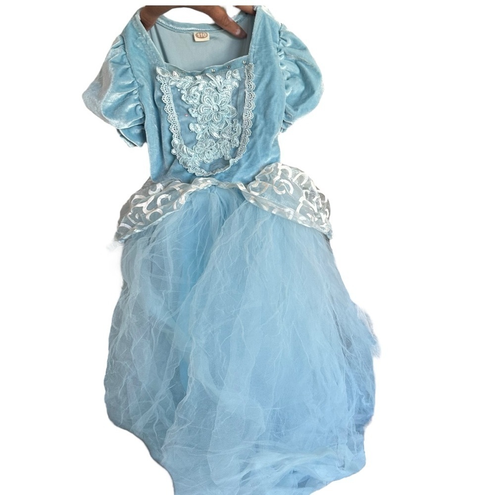 Blue Princess Kids Costume